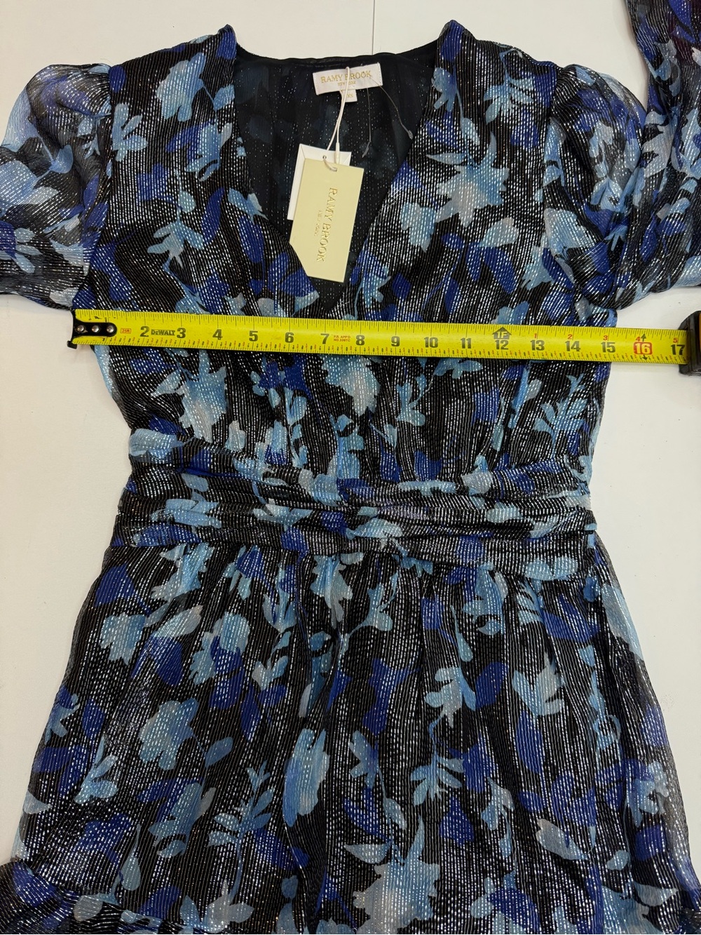 Ramy Brook Lizbeth Silk-Blend Mini Dress size XS - Picture 7 of 12